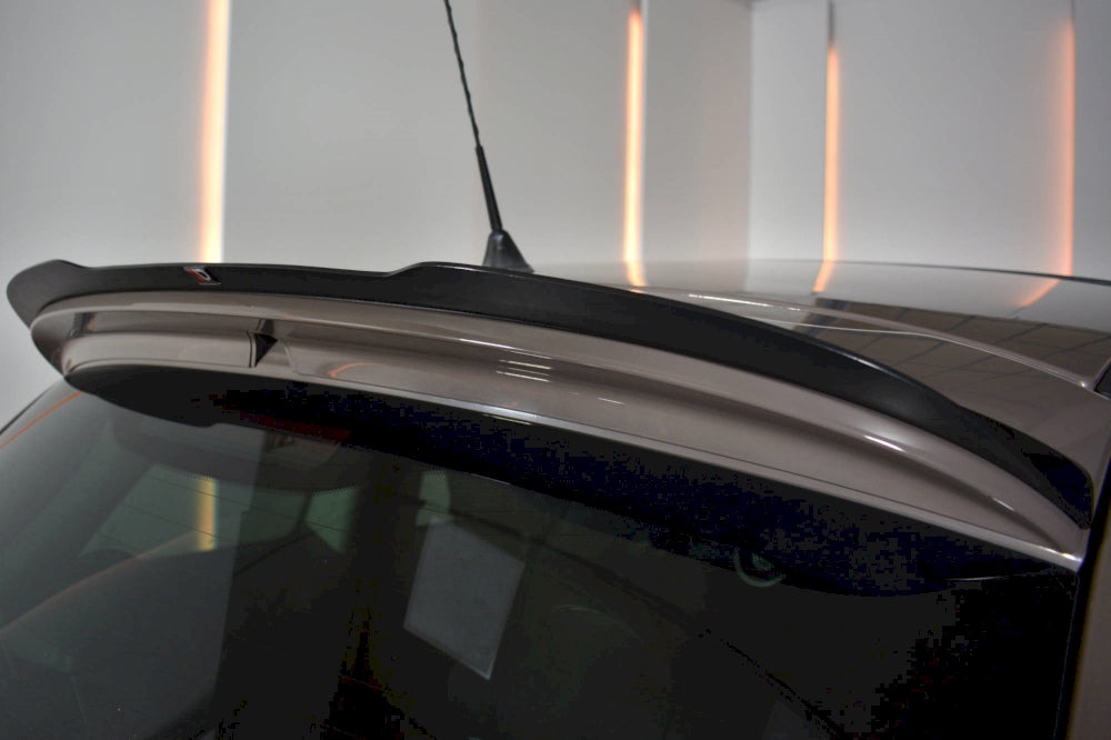 Fiat 500 Hatchback Sport Preface (2007-2015) Maxton Design Gloss Black Spoiler CAP