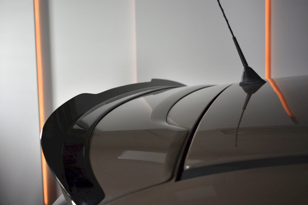 Fiat 500 Hatchback Sport Preface (2007-2015) Maxton Design Gloss Black Spoiler CAP