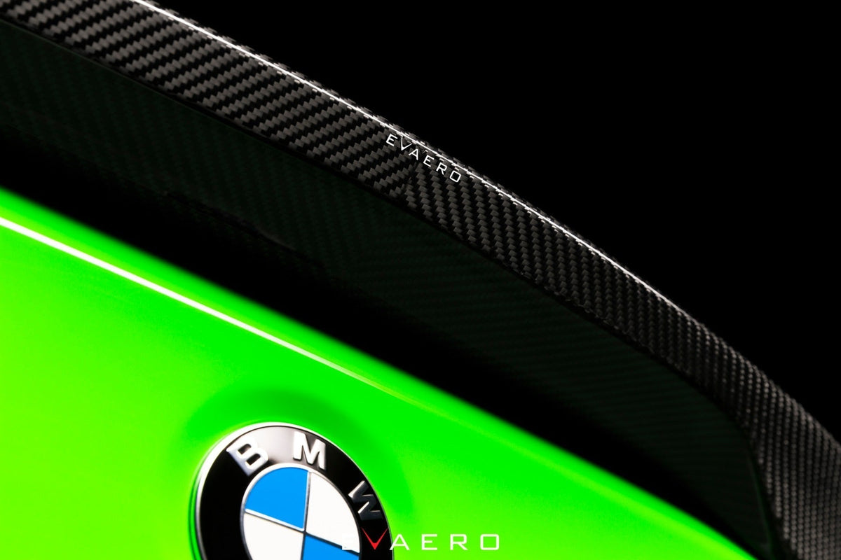 BMW F82 M4 Evaero Carbon Aero Kit - Front Splitter, Side Skirts, Diffuser, Spoiler