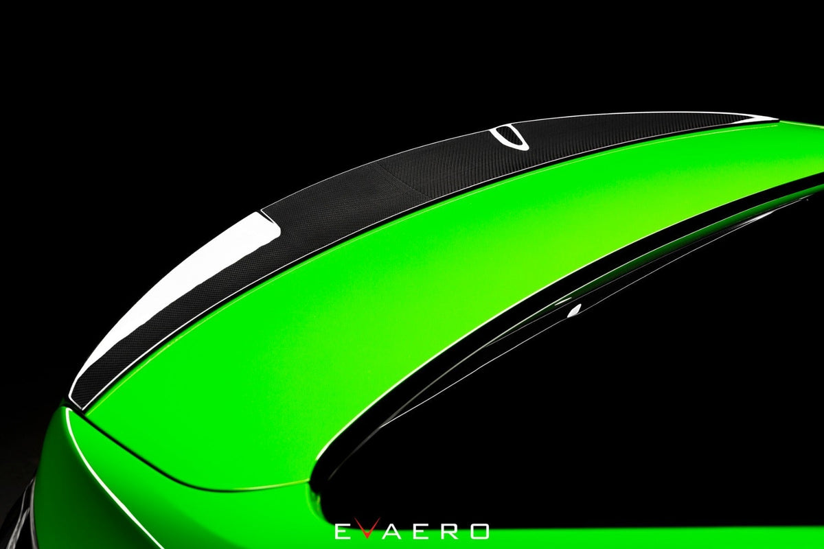BMW F82 M4 Evaero Carbon Aero Kit - Front Splitter, Side Skirts, Diffuser, Spoiler