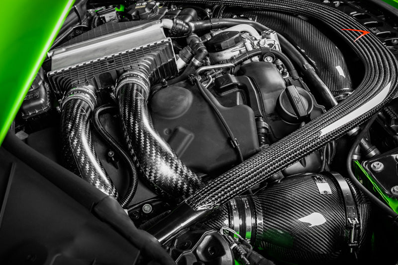 F80 F82 F83 F87 S55 Charge Pipe Set - Eventuri Carbon Fibre