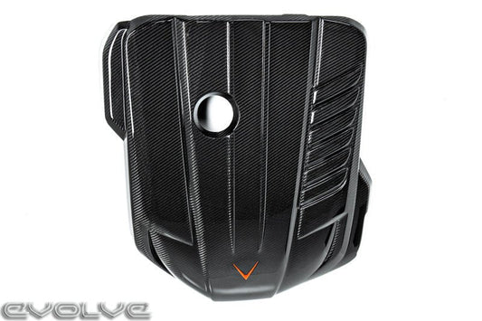 Toyota Supra A90 MK5 Engine Cover - Eventuri Carbon Fibre