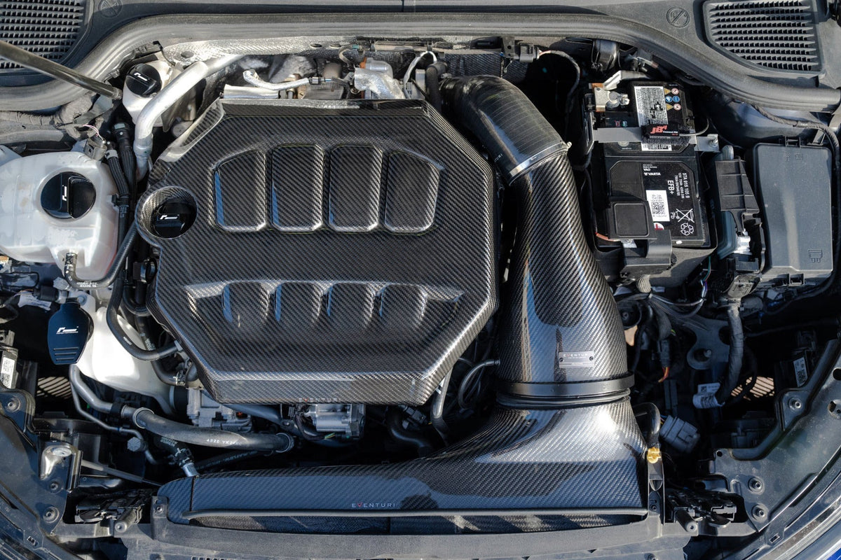VW Golf MK8 GTI & Golf R EA888 Eventuri Carbon Fibre Engine Cover