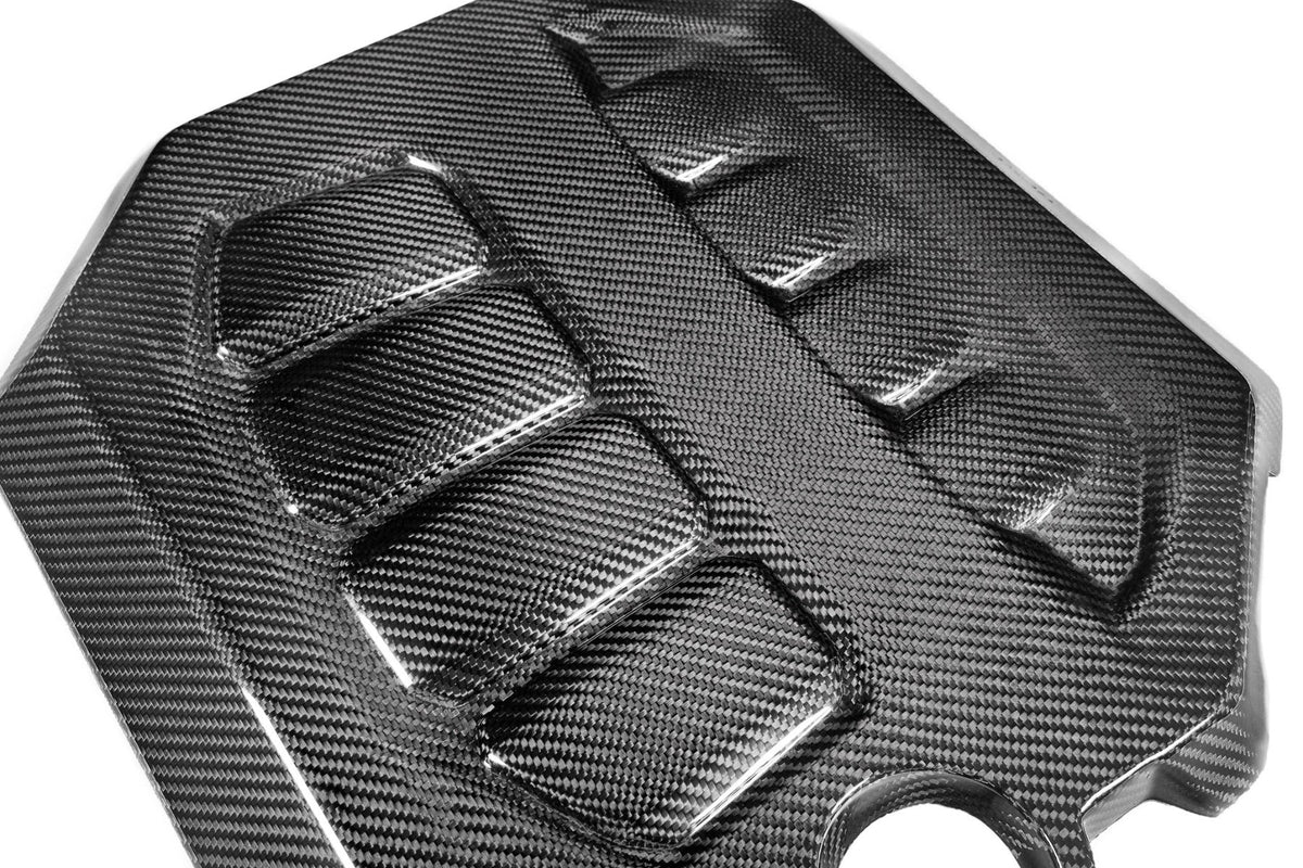 VW Golf MK8 GTI & Golf R EA888 Eventuri Carbon Fibre Engine Cover
