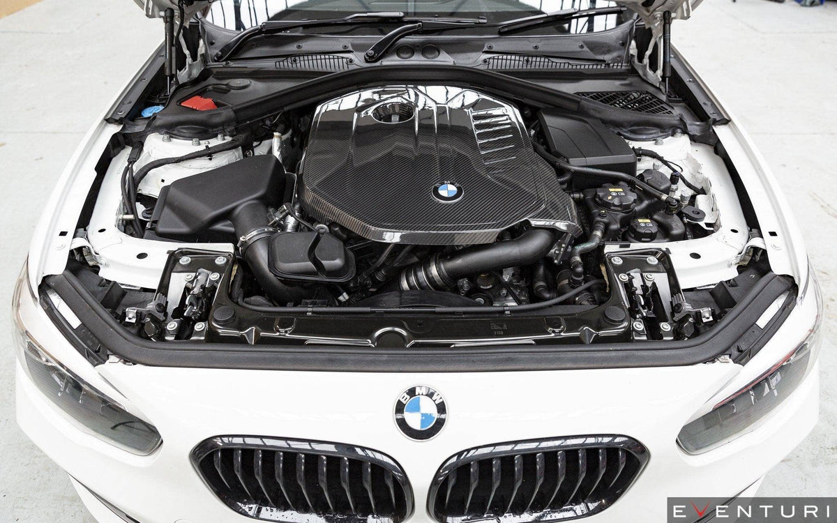B58 BMW F20 F22 F30 F32 Eventuri pre-preg carbon engine cover