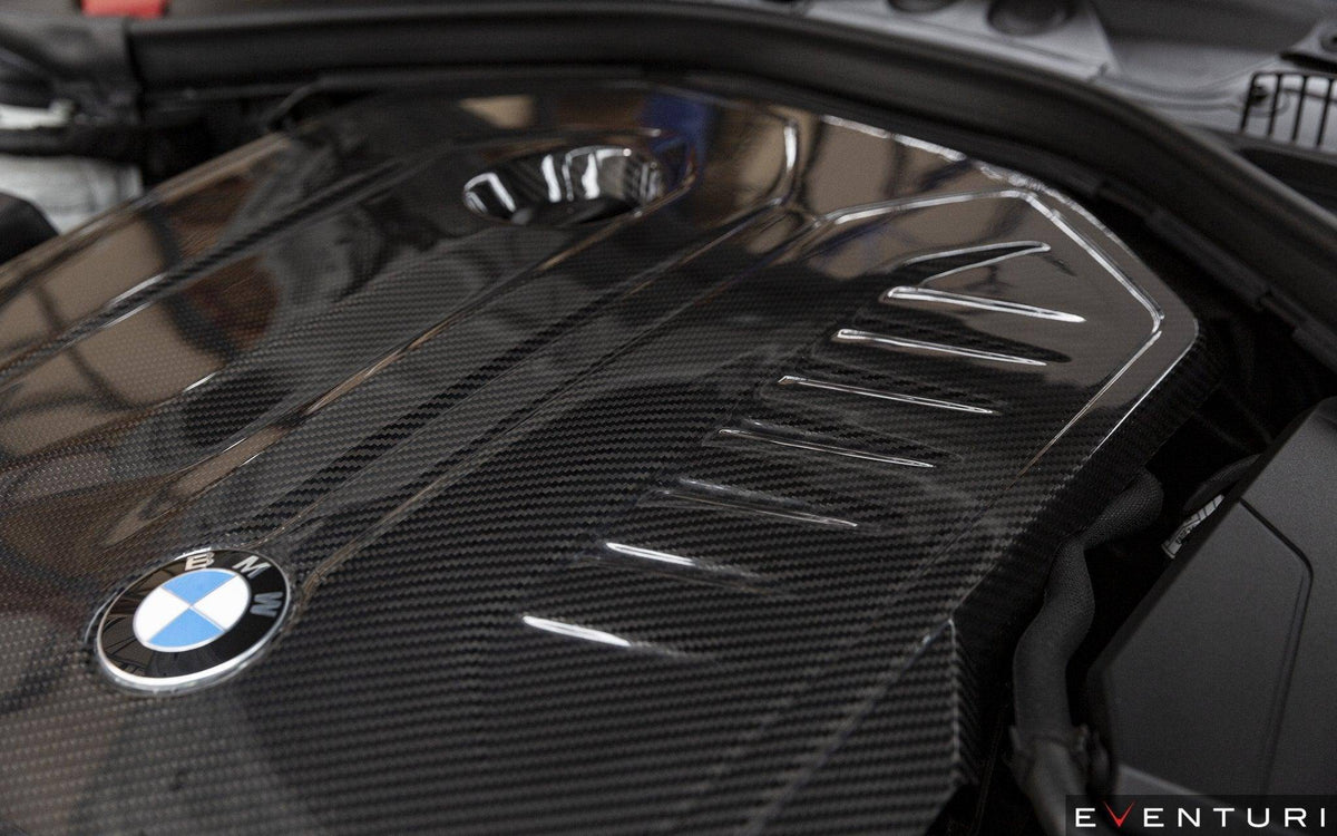 B58 BMW F20 F22 F30 F32 Eventuri pre-preg carbon engine cover