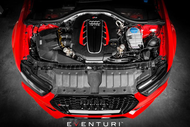 Audi C7 RS6 RS7 4.0T carbon fibre intake system, Eventuri