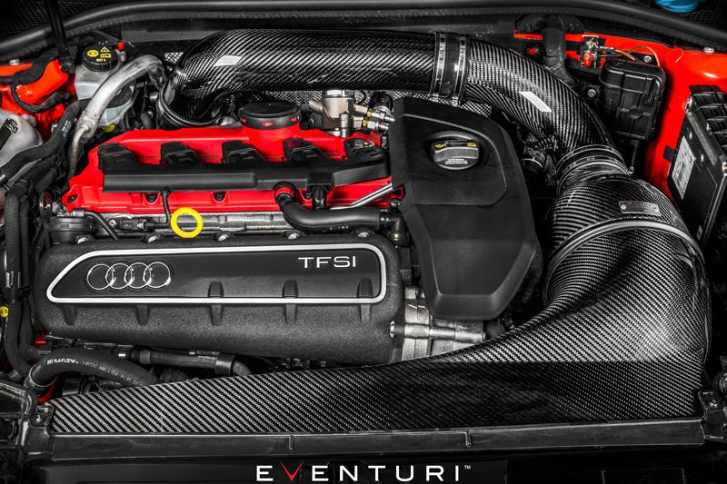 Audi RS3 8V Gen 1 RHD Eventuri Carbon Fibre Intake System EV-8V-RS3