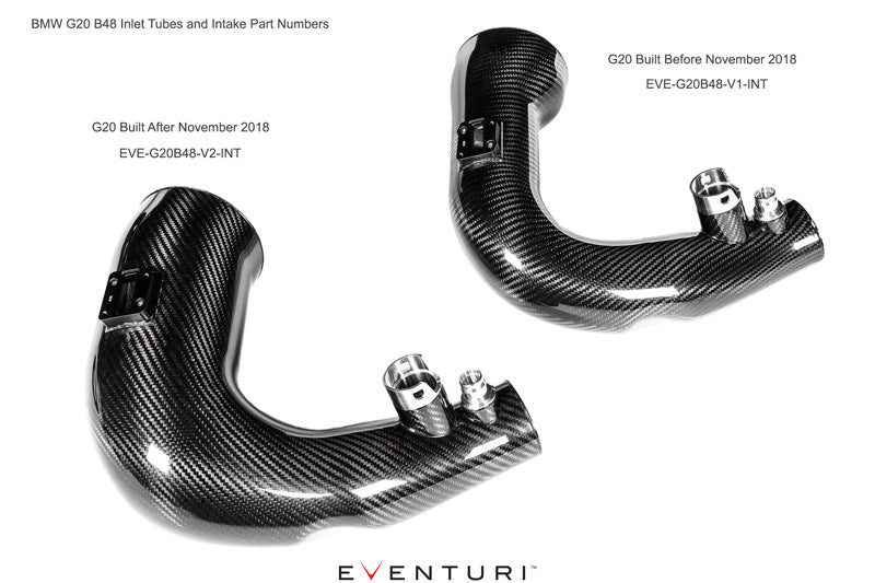 BMW G20 B48 Cold Air Intake - Eventuri Carbon Fibre Airbox Kit