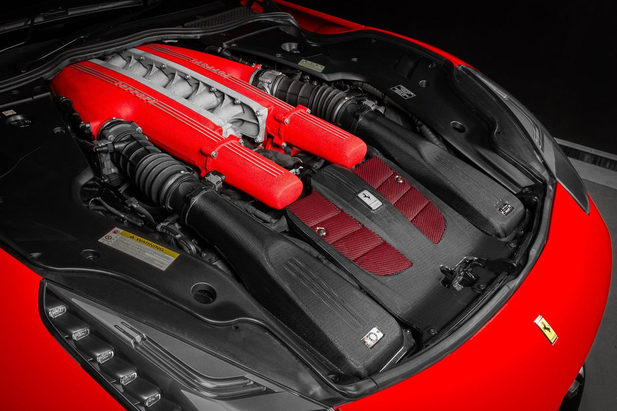 Ferrari F12 Berlinetta carbon fibre intake system EVE-F12-CF-INT