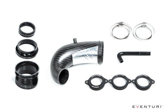 Audi RS3 8V Gen 2 & 8Y, TT-RS 8S, RSQ3 F3 Eventuri Carbon Turbo Inlet Elbow