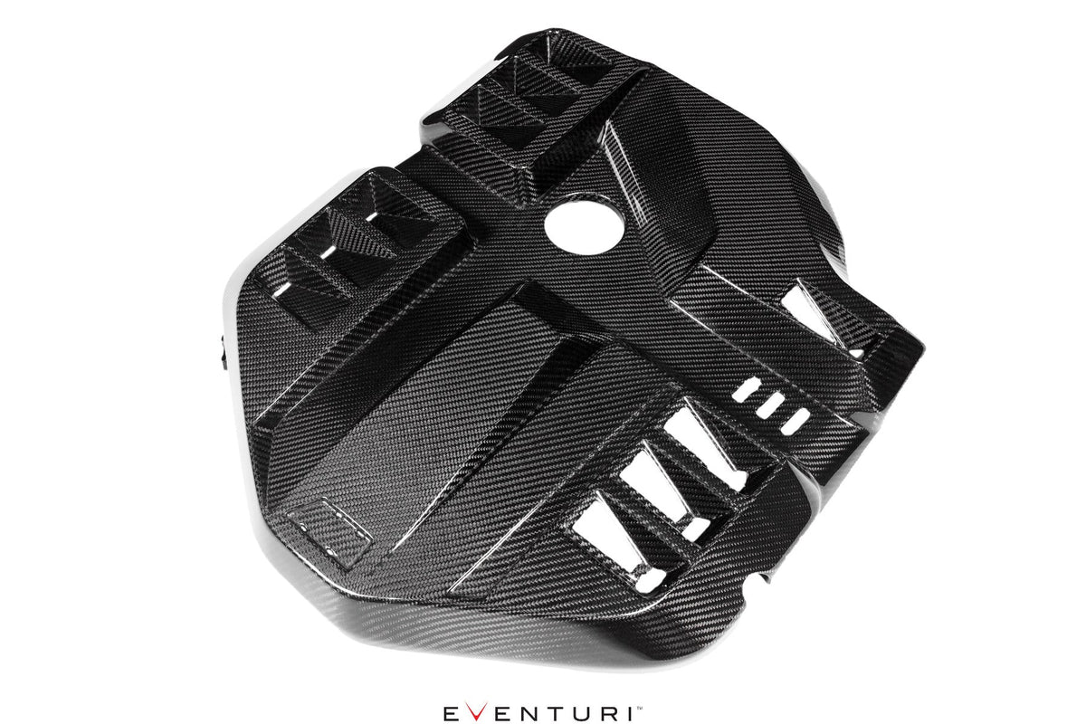 BMW G80 M3 G82 M4 G87 M2 Carbon Fibre Engine Cover by Eventuri EC-G80-G87
