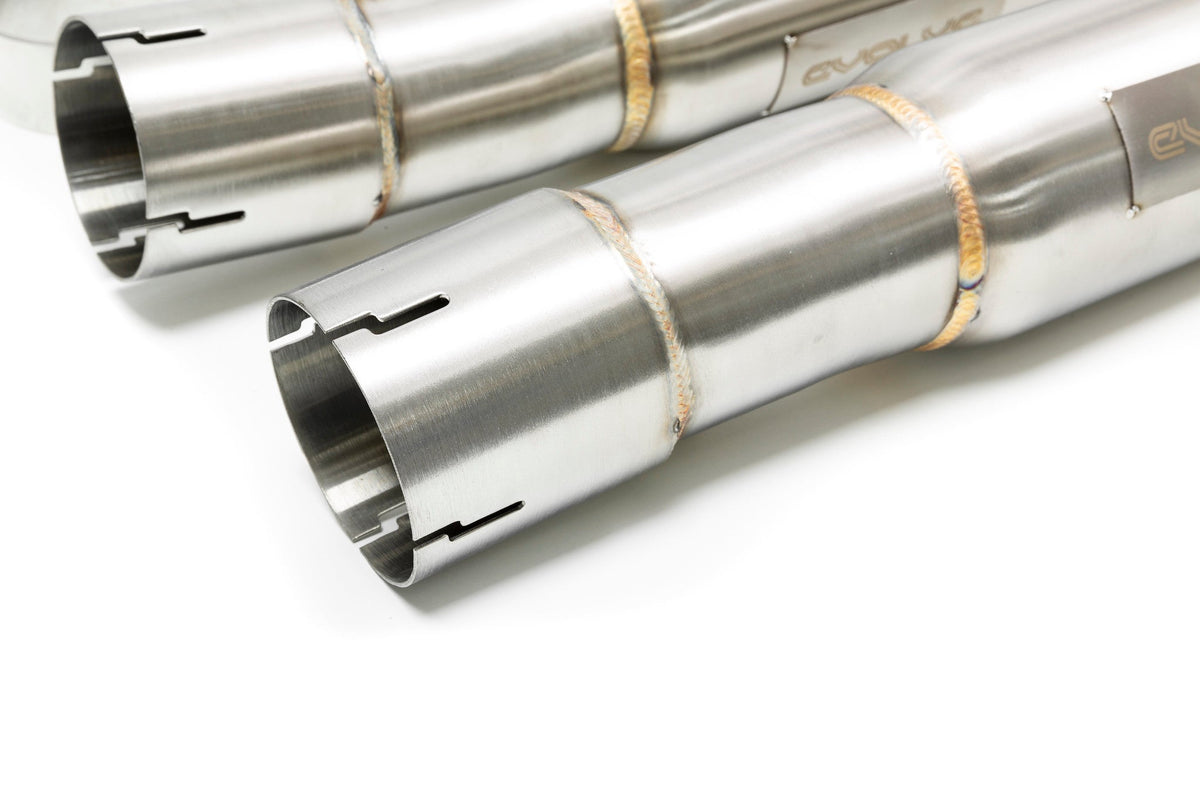 BMW E90 E92 E93 M3 S65 Evolve Primary Cat Delete Test Pipes