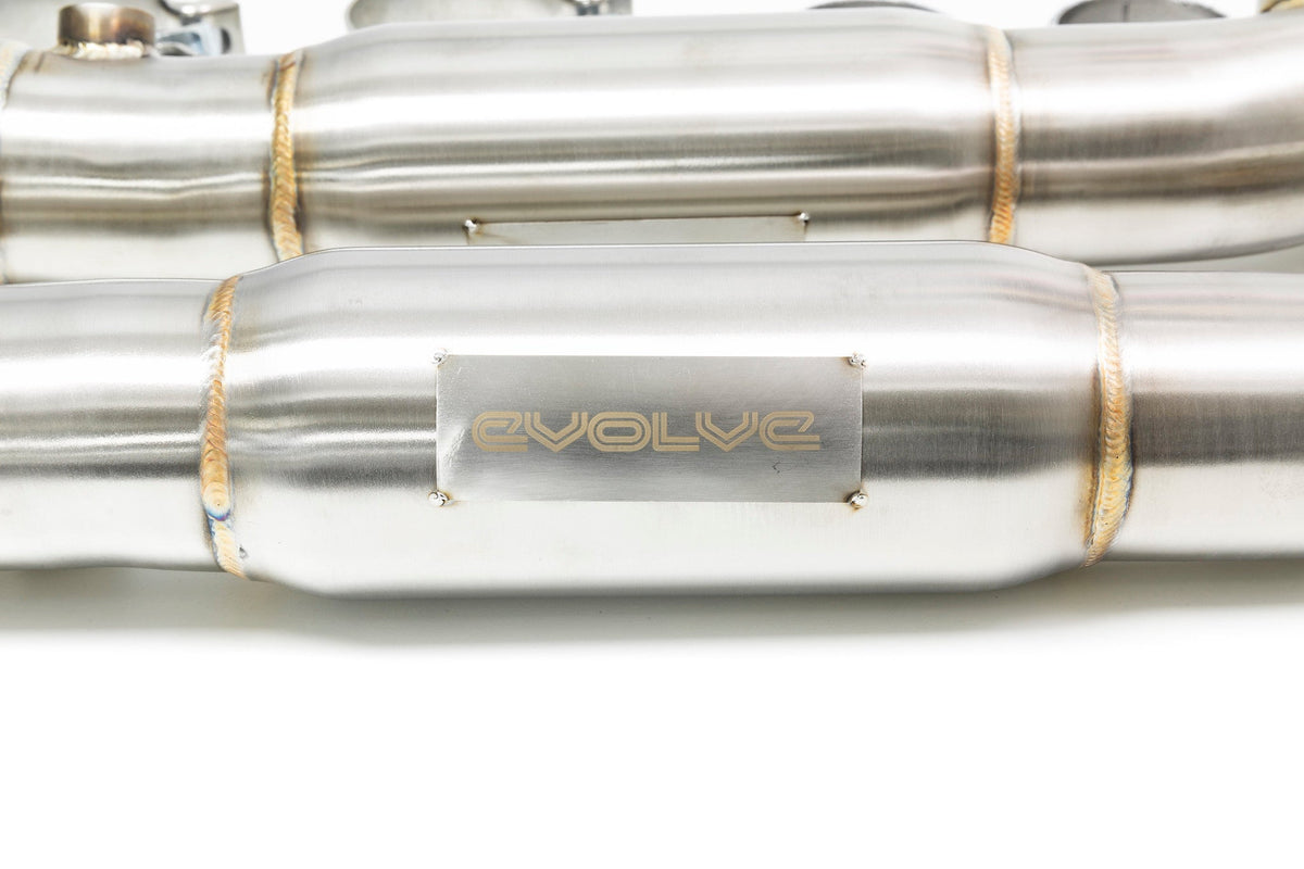 BMW E90 E92 E93 M3 cat delete test pipes EV-CDTP-BMW-M3