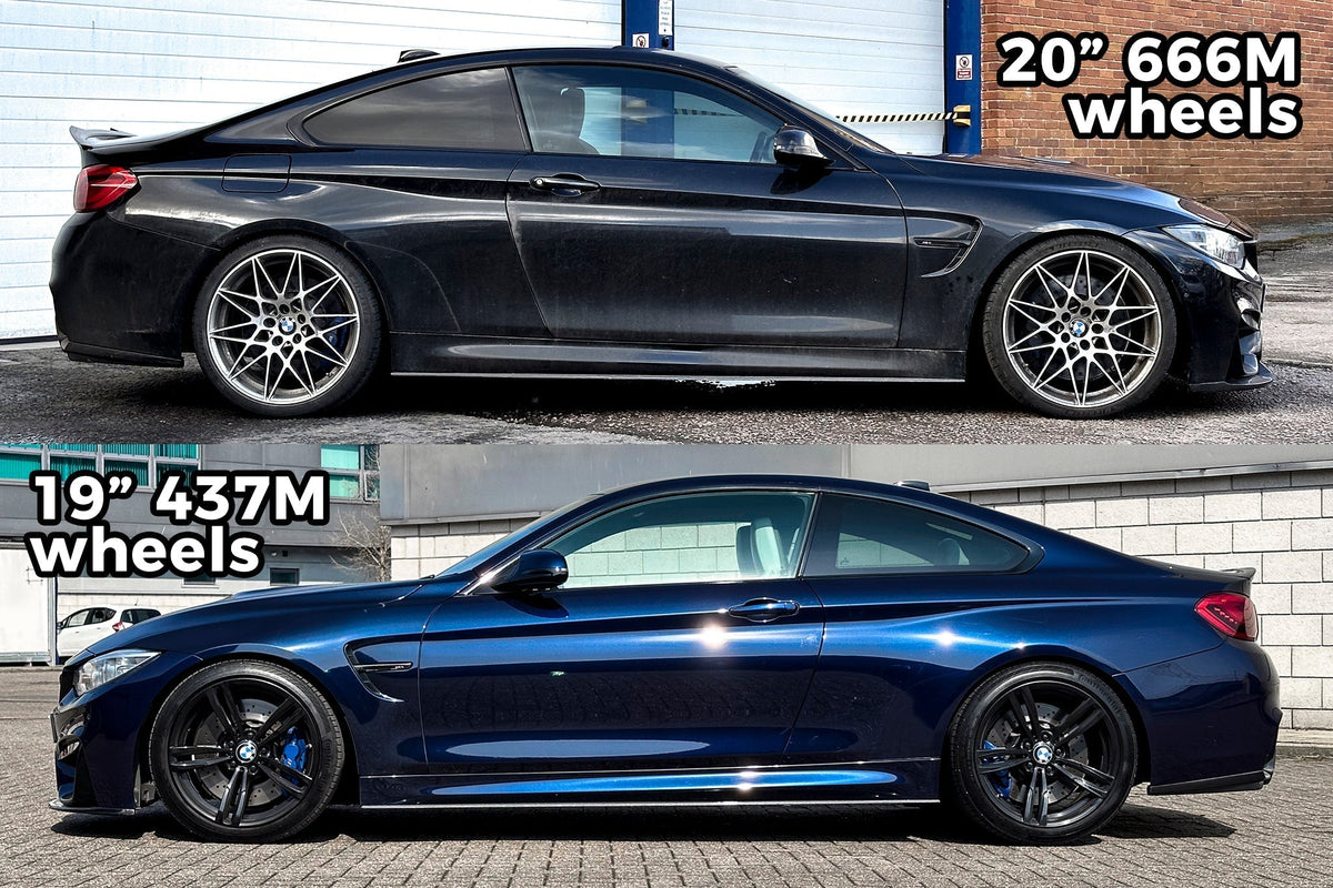 BMW F82 M4 Evolve Lowering Springs - 30mm F / 20mm R drop