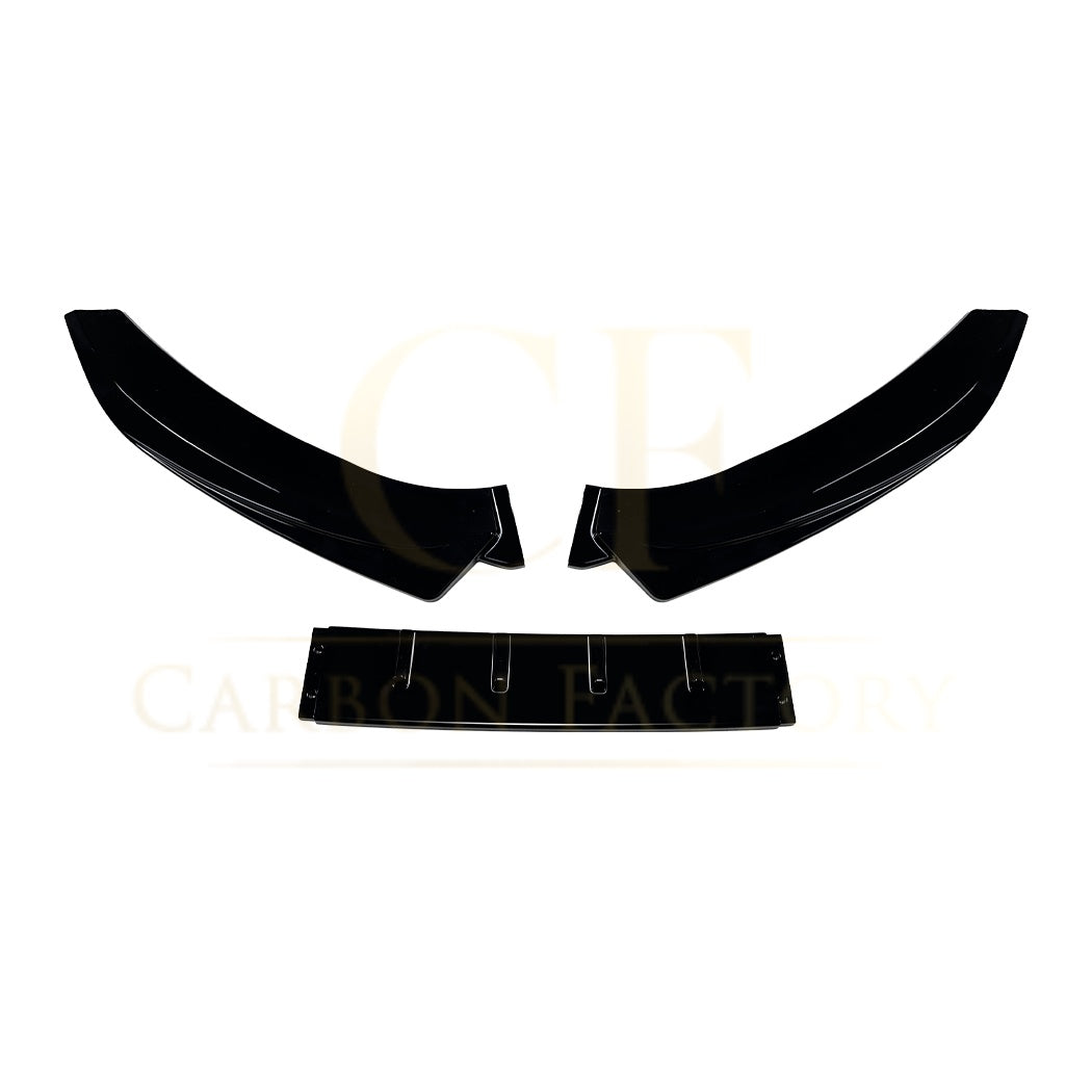 Audi B8.5 S5 A5 S Line 11-16 V Style Gloss Black Front Splitter
