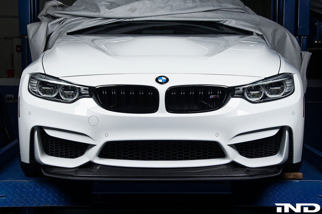 BMW M4 GTS F82 front splitter - Fall-Line Motorsports HDPE