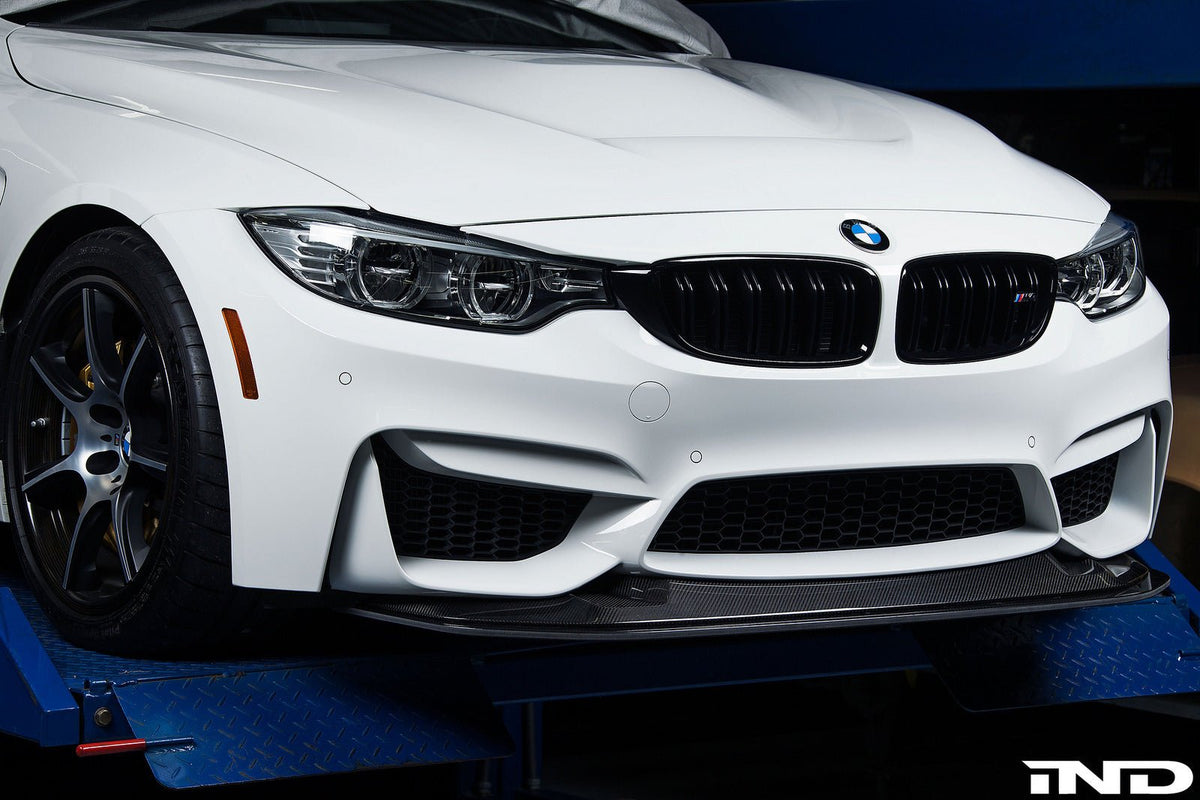 BMW M4 GTS F82 front splitter - Fall-Line Motorsports HDPE