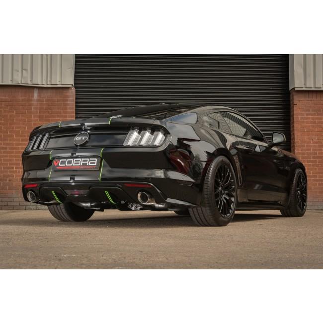 2015-2018 Ford Mustang 2.3 EcoBoost Fastback Venom Box Delete Axle Back Exhaust