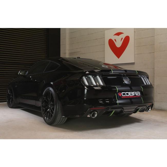 2015-2018 Ford Mustang 2.3 EcoBoost Fastback Venom Box Delete Axle Back Exhaust