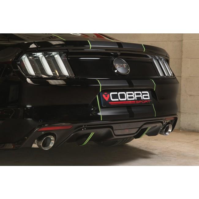 2015-2018 Ford Mustang 2.3 EcoBoost Fastback Venom Box Delete Axle Back Exhaust