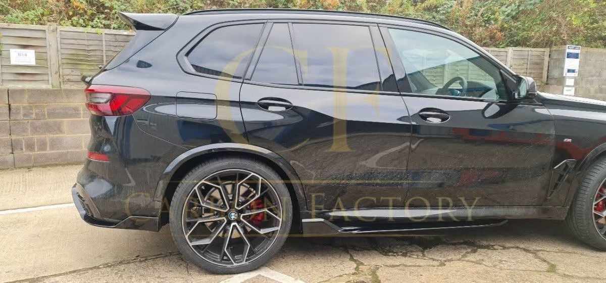 BMW G05 X5 (2019-22) M Sport MP Style Gloss Black Rear Diffuser