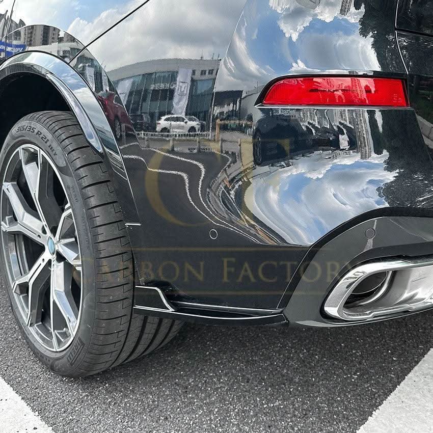 BMW G05 X5 (2019-2025) M Sport V-Style Gloss Black Rear Diffuser