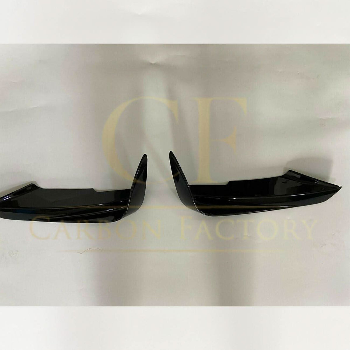 BMW F30 F31 3 Series M Sport fog light trims gloss black