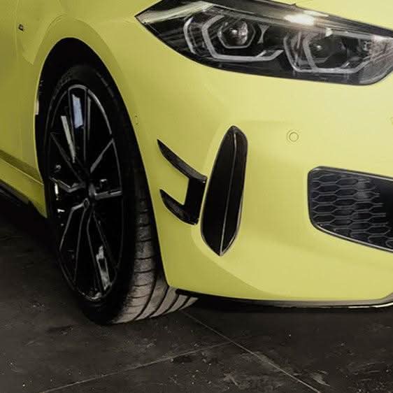 BMW F40 1 Series 19-24 Gloss Black Front Canards