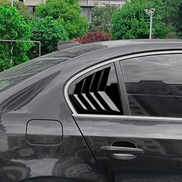 BMW E60 5 Series & M5 (2005-2010) Gloss Black Window Louver Vent
