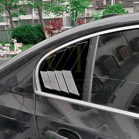 BMW E60 5 Series & M5 (2005-2010) Gloss Black Window Louver Vent