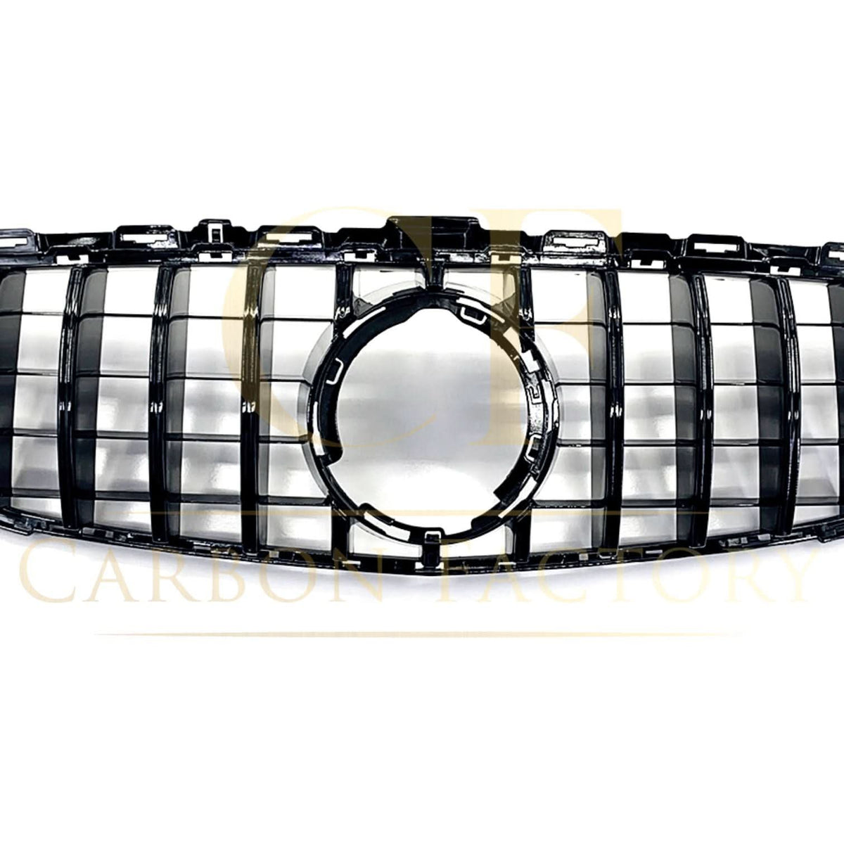 Mercedes W205 C-Class 2019-2021 GT Style Silver Front Grille