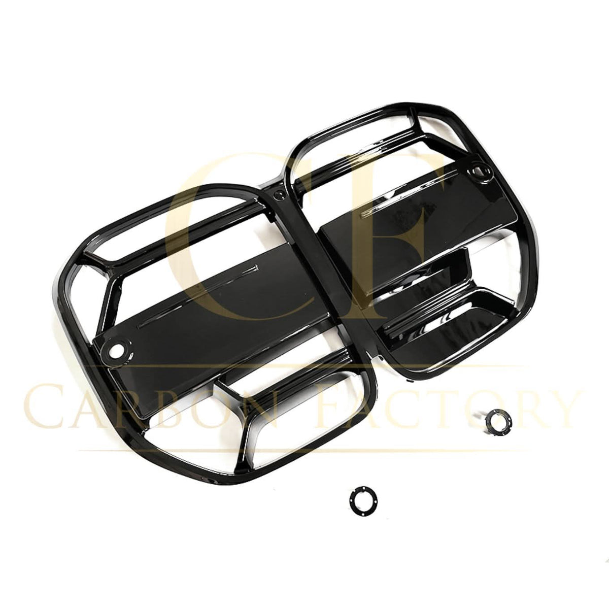 BMW G22 G23 4 Series CS Style Front Grille - Carbon Factory CF-G22-GRIL