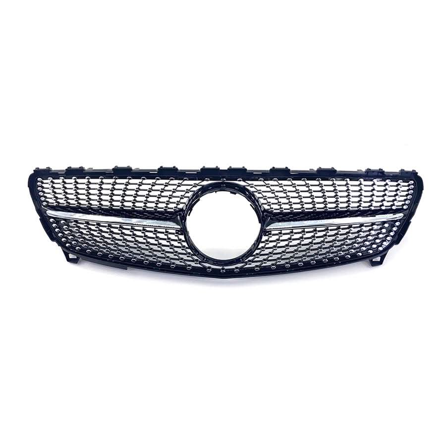 W177 A-Class front grille - diamond style, high-gloss black