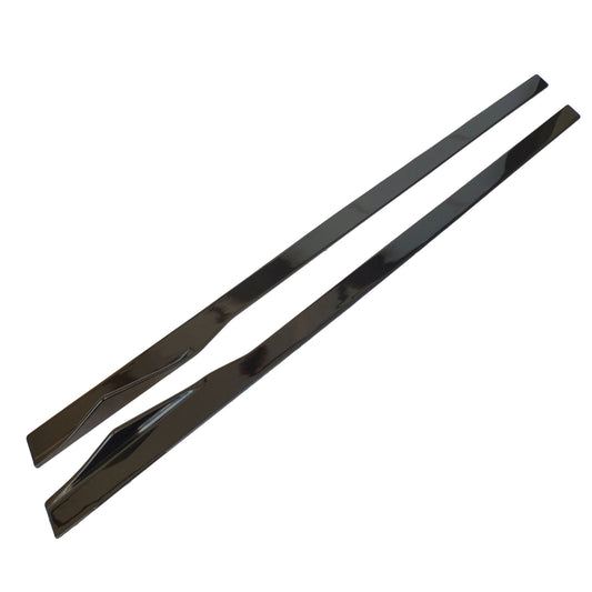 BMW G16 8 Series Gran Coupe M Sport Gloss Black Side Skirts