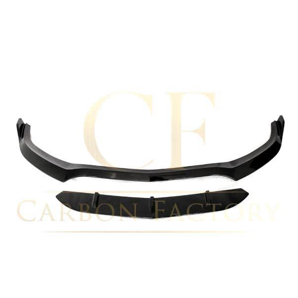 W205 C63 AMG Style Gloss Black Front Splitter C63-SP1