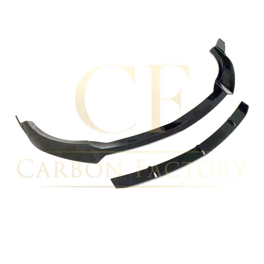 W176 A-Class 2016-2018 Brabus Style Gloss Black Front Splitter