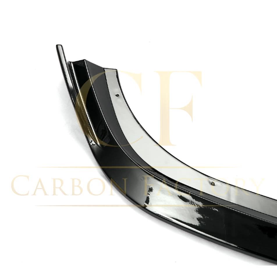 W204 C Class 08-14 front splitter, gloss black
