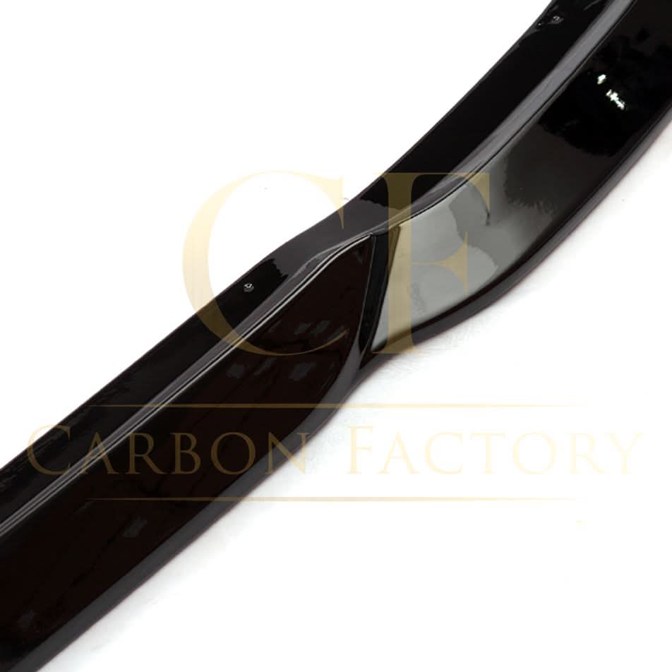 W204 C Class 08-14 front splitter, gloss black
