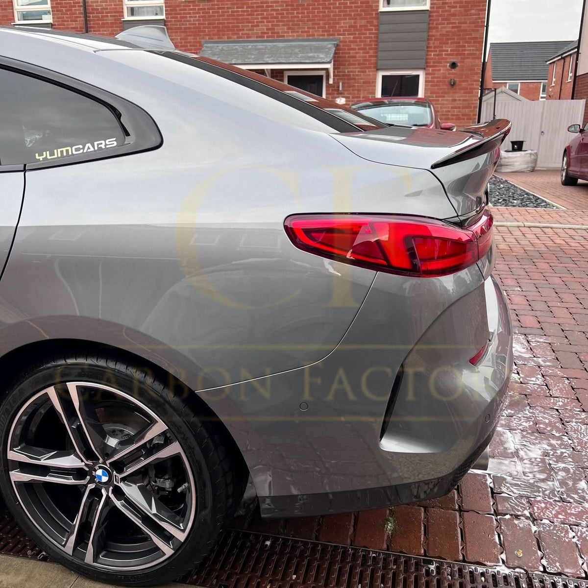 BMW F44 2 Series hatchback MP Style gloss black boot spoiler
