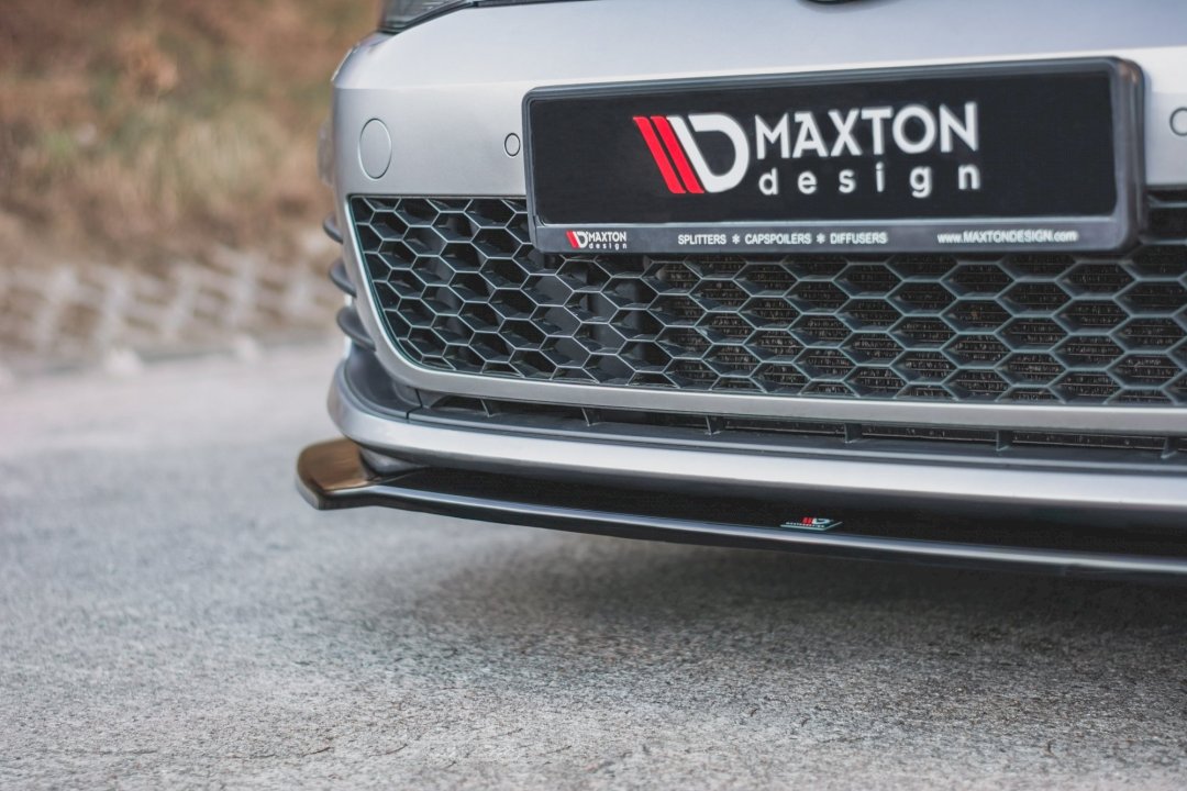 VW Golf 7 GTI GTD Mk7 Front Splitter V.2 by Maxton Design