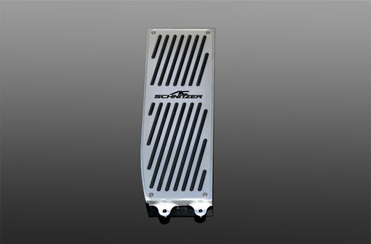 BMW X6 F16 Dead Pedal Footrest 353070310 - Silver Anodised Aluminium, RHD