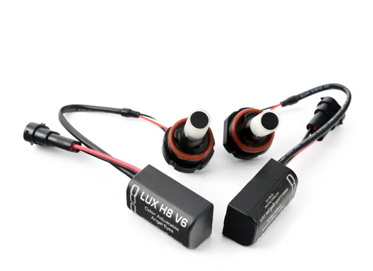 BMW H8 V6 Angel Eyes - LUX H8 V6 Colour Adjustable LED Rings