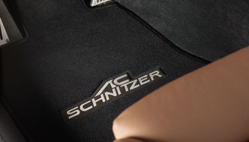 F01 F02 BMW 7 Series AC Schnitzer Velour Floor Mats, Part No AC-7F01-VEL