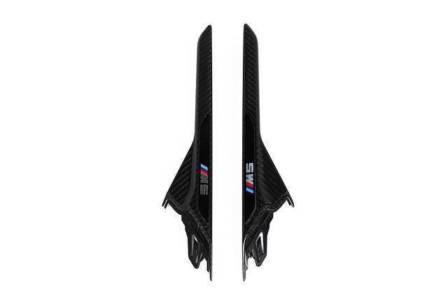 BMW M5 F90 Carbon Fibre Side Fender Trims, Part No. 83212376433