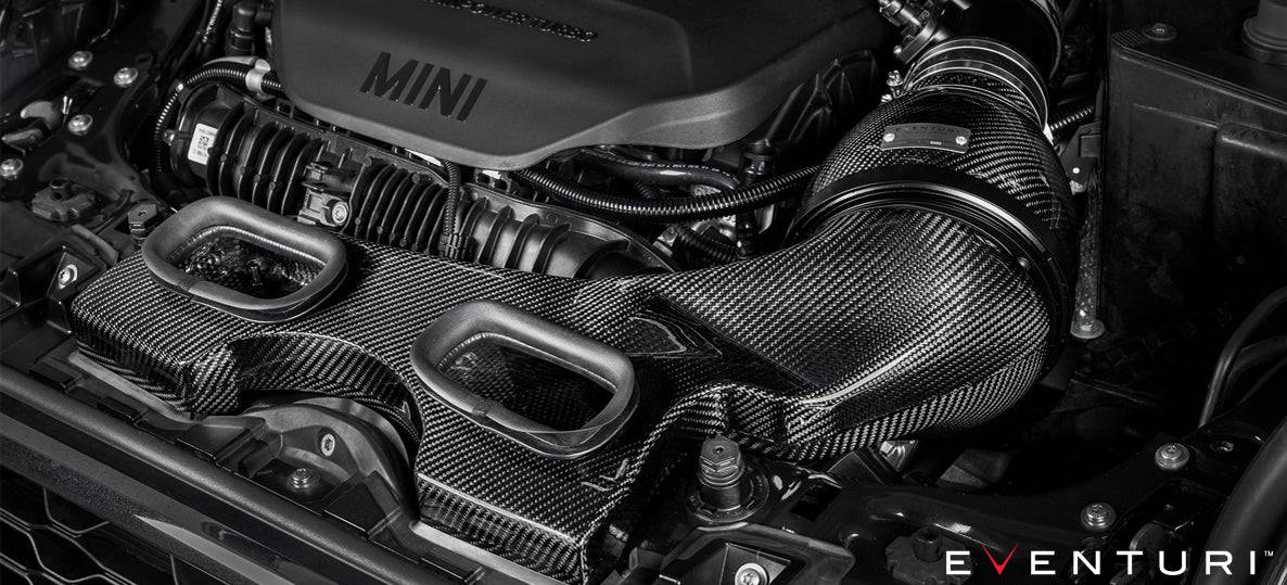 Mini F56 Cooper S & JCW Eventuri Full Black Carbon Cold Air Intake