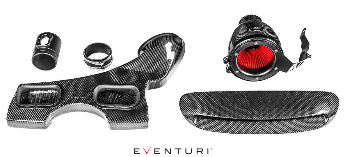 Mini F56 Cooper S & JCW Eventuri Full Black Carbon Cold Air Intake