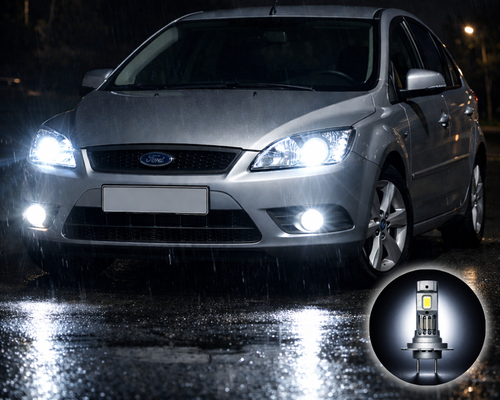 Ford Focus MK2 MK2.5 (2004-2011) H7 Mini LED Bulbs 477 / PX26d