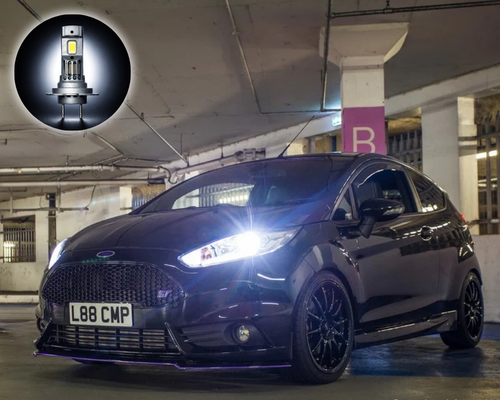 Ford Fiesta MK7 MK7.5 (2008-2017) H7 Mini LED Bulbs 477 PX26d