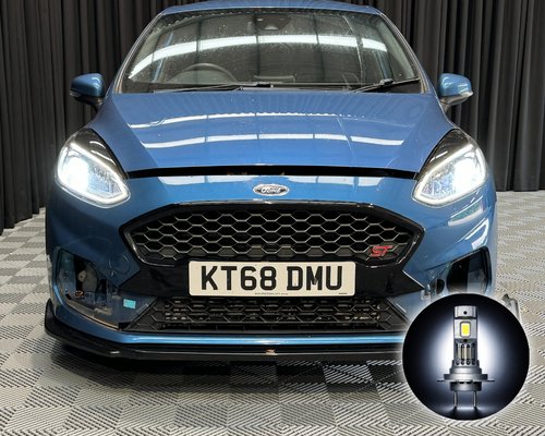 Ford Fiesta MK8 MK8.5 (2017-2024) H7 Mini LED Bulbs 477 PX26d